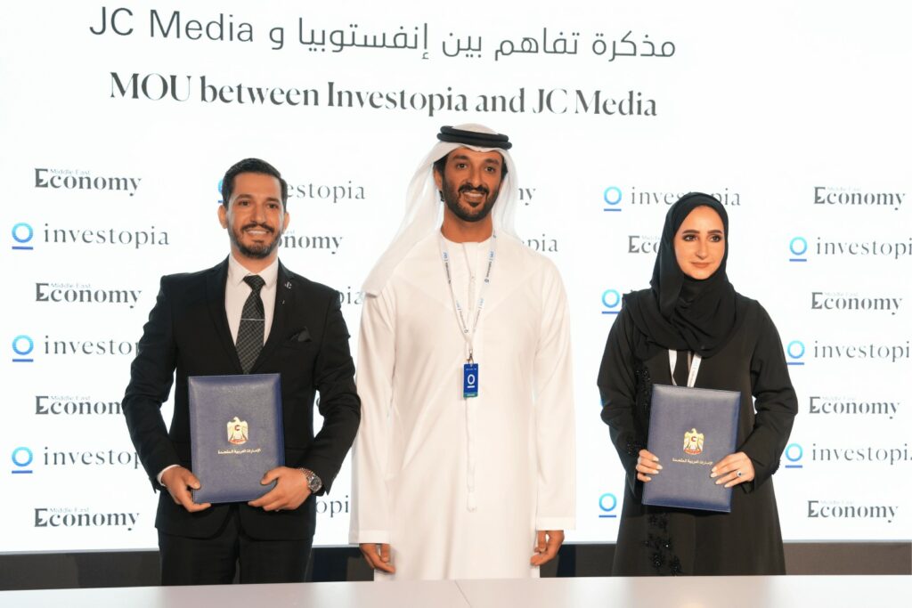 Signing MoU with Investopia