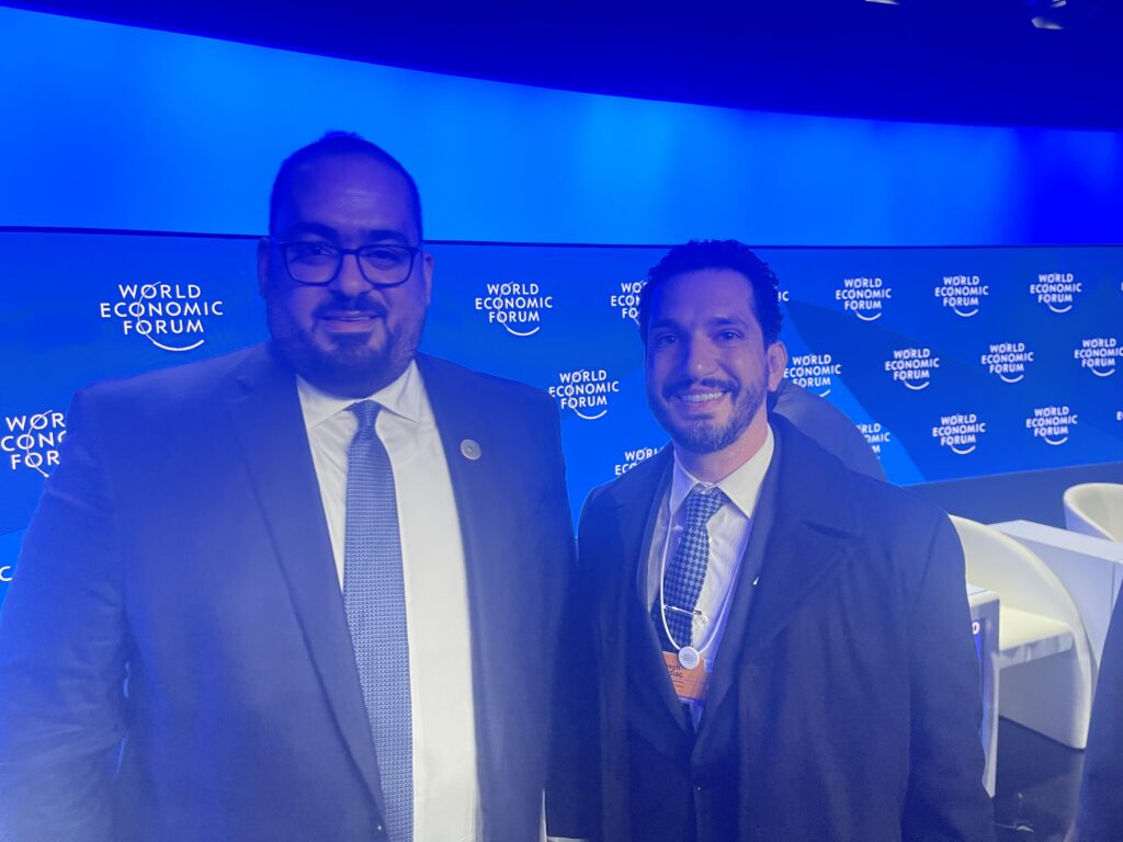 Davos 2024: With Saudi Minister of Economy & Planning HE Dr Faisal Al Ibrahim